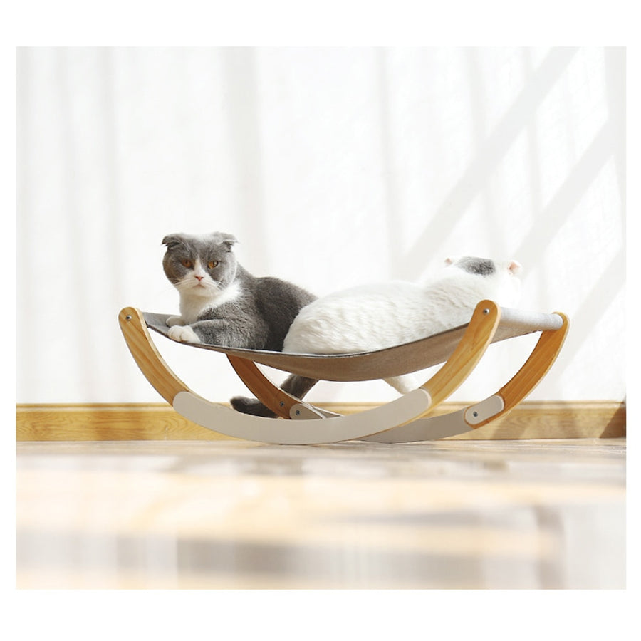 Wood Hammock Pet Cat Lounger