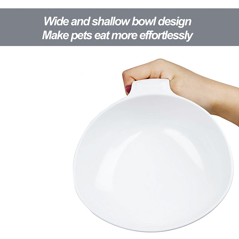 Melamine Hand Supported Dog Bowl