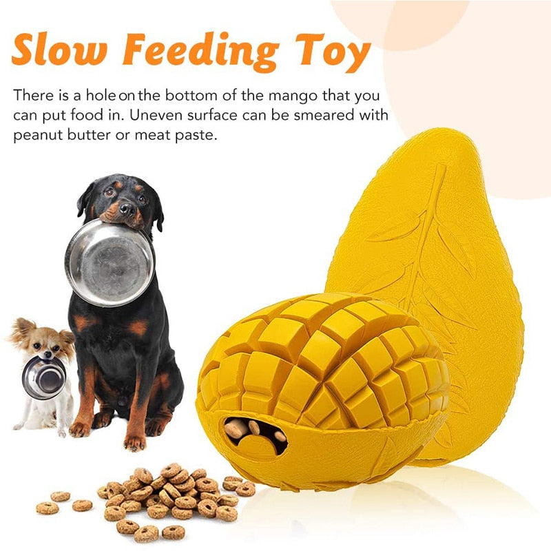 Mango Shape Indestructible Dog Toys