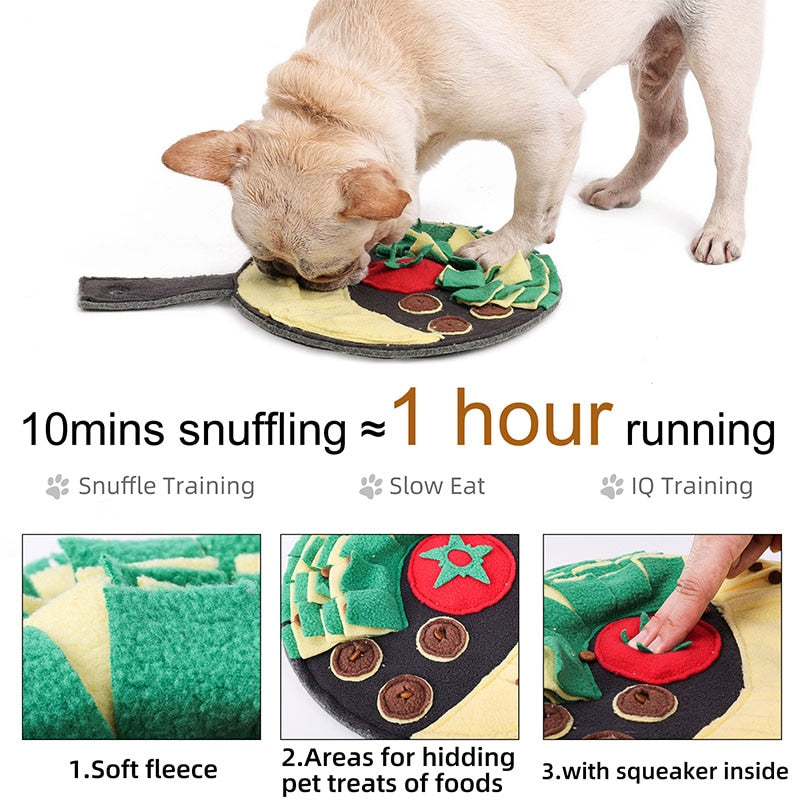 Pet Dog Sniffing Slow Eating Mat