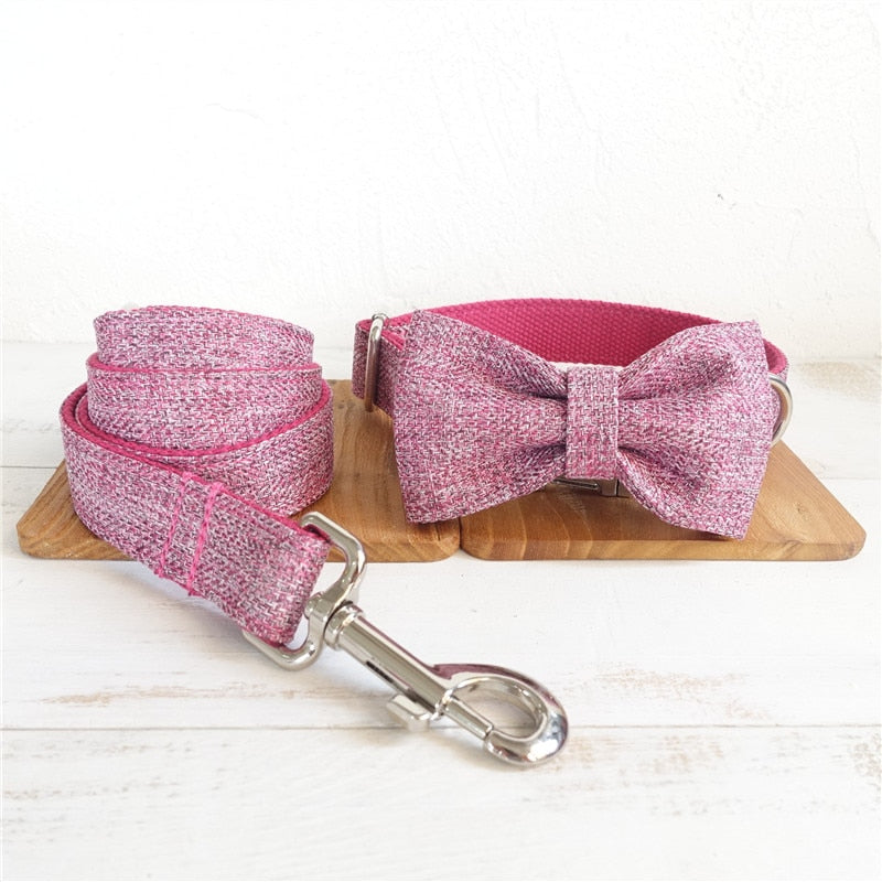 The Pink Sapphire Luxury Dog Collar