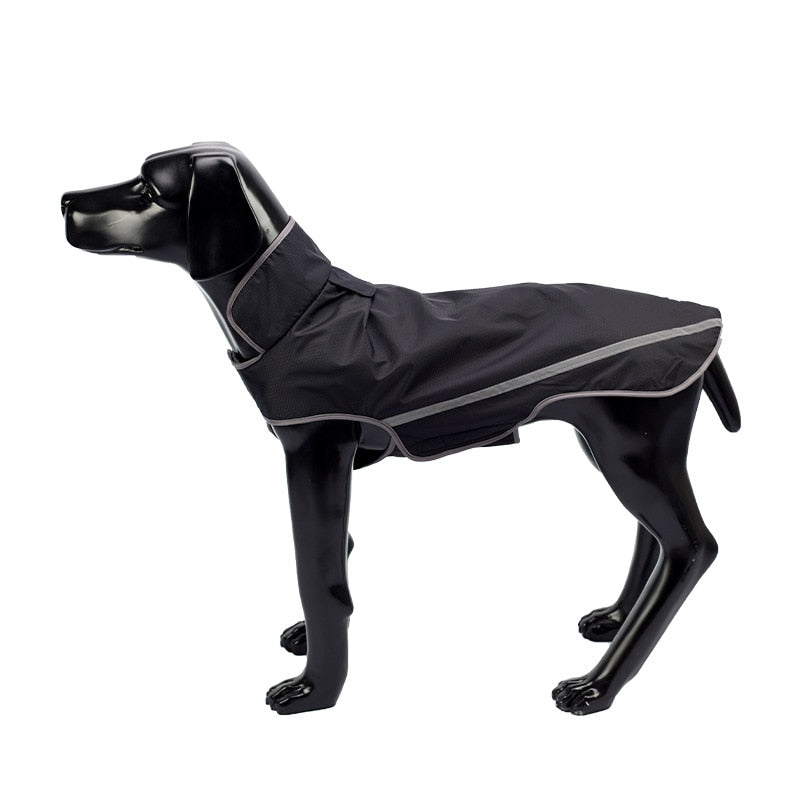 Reflective Strip Dog Raincoats