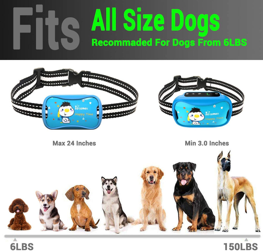 Beep Vibration Rechargeable Dog Collar