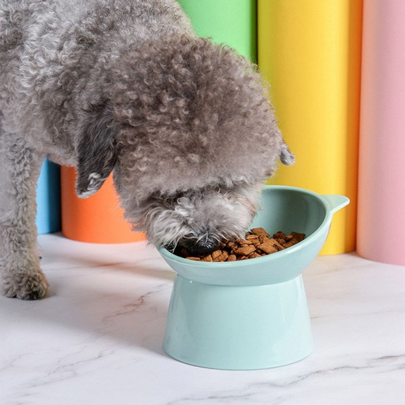 45° Neck Protector Cat Bowl