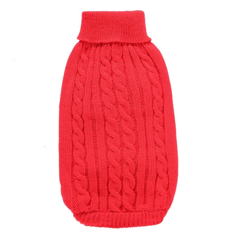 Warm Soft Knitted Dog Sweater