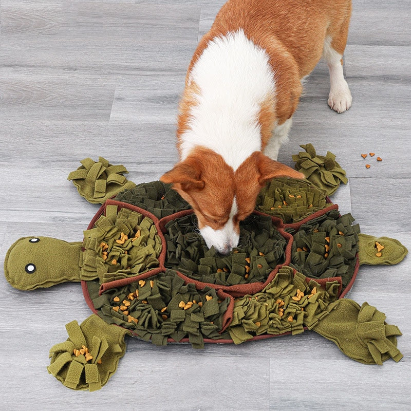 Tortoise Shape Dog Snuffle Mat