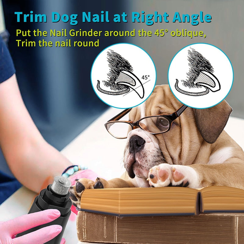 USB Rechargeable Dog Nail Grinders