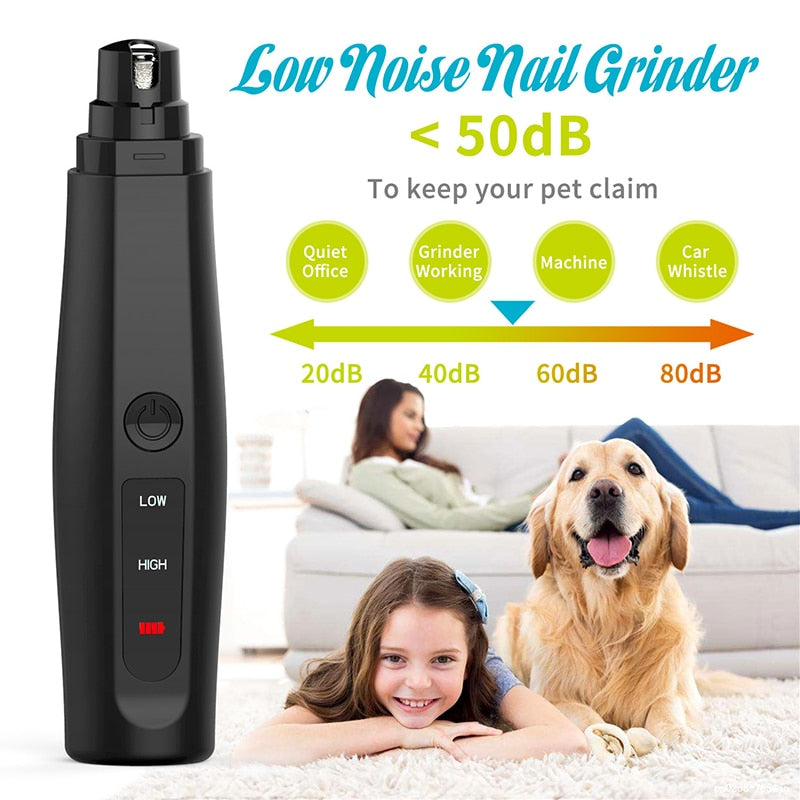 USB Rechargeable Dog Nail Grinders