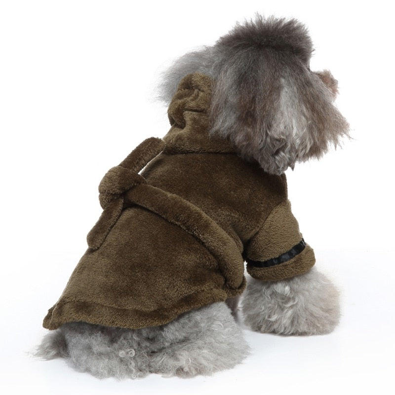 Pet Dog Bathrobe Hoodie