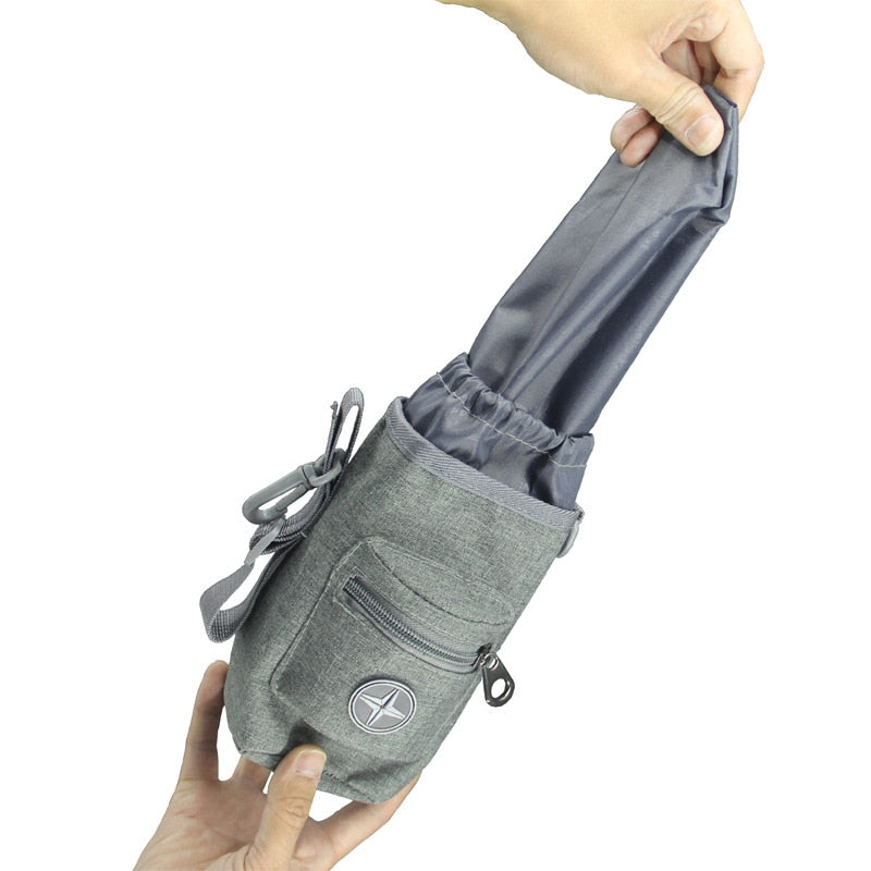 Pet Training Waist Poop Bag Carrier