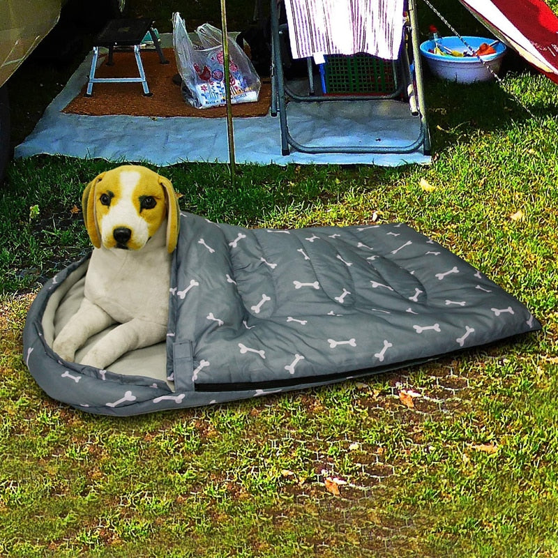 Warm Packable Comfy Dog Sleeping Bag