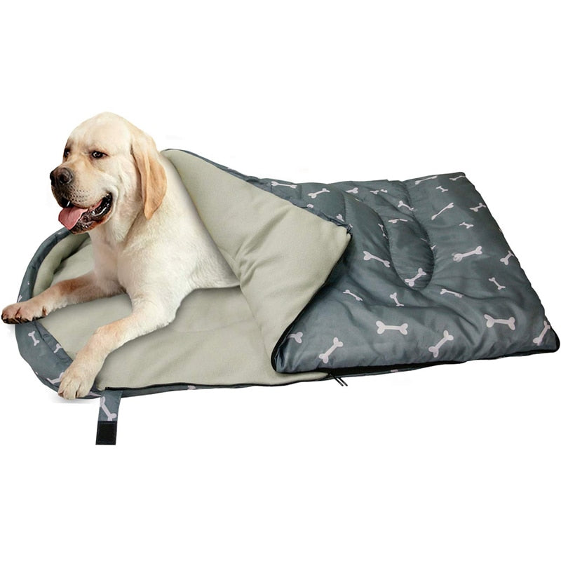 Warm Packable Comfy Dog Sleeping Bag