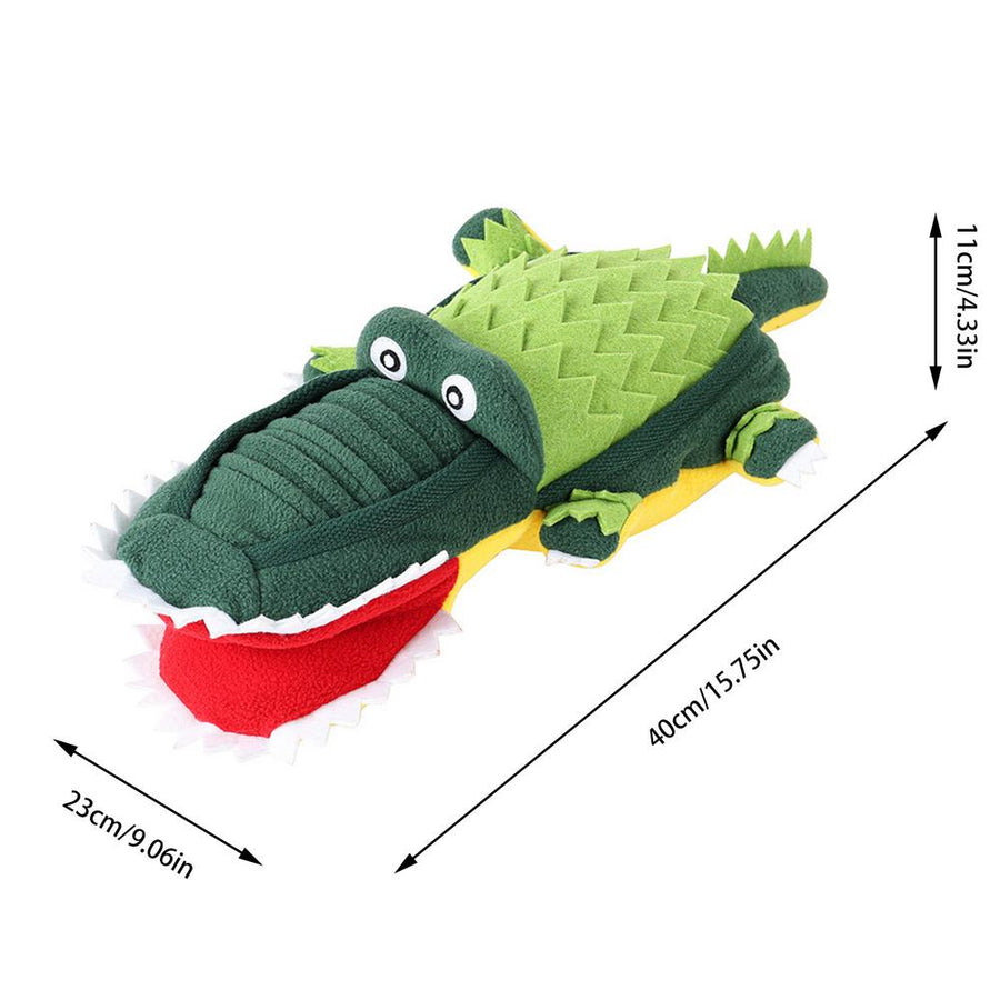 Crocodile Dog Snuffle Toy