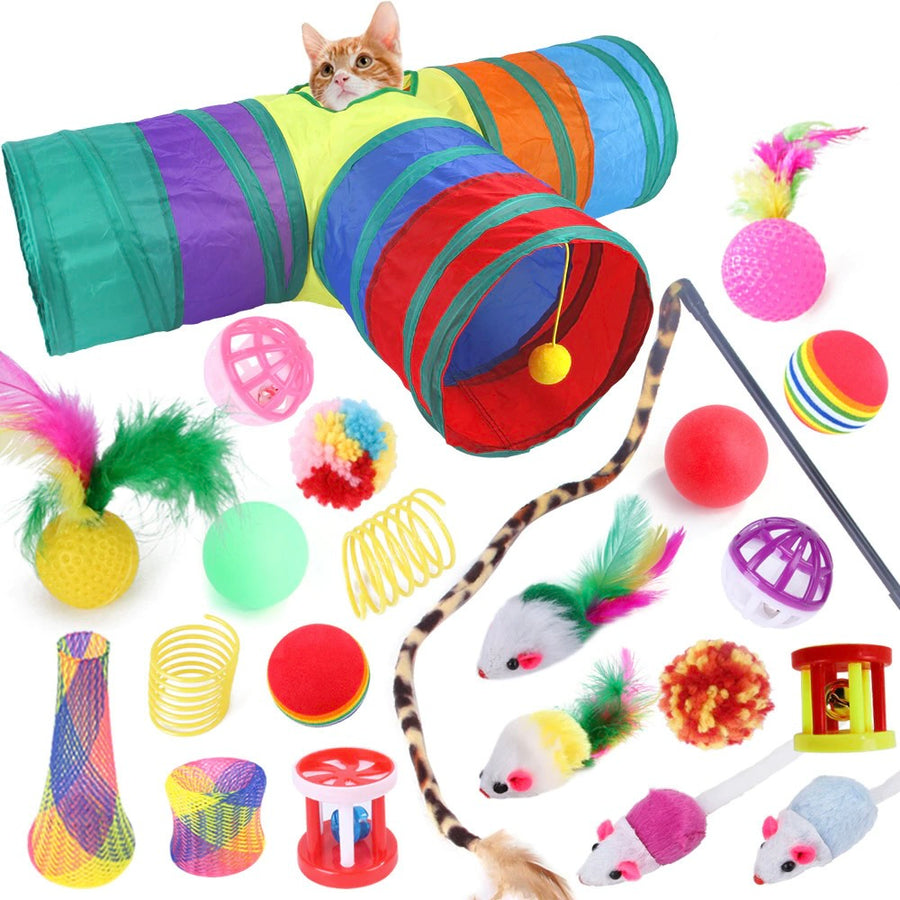 22 Pack Fun Cat Toys