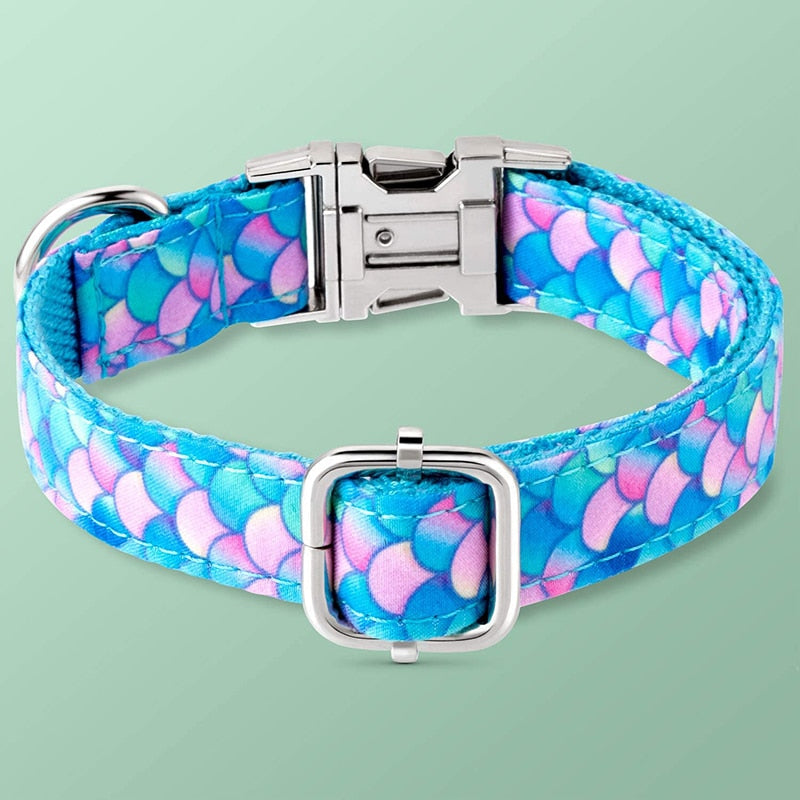 Elegant Mermaid Dog Collar