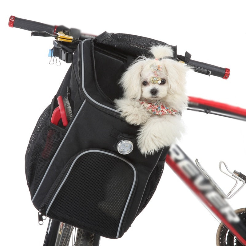 Bicycle Basket Pet Backpack