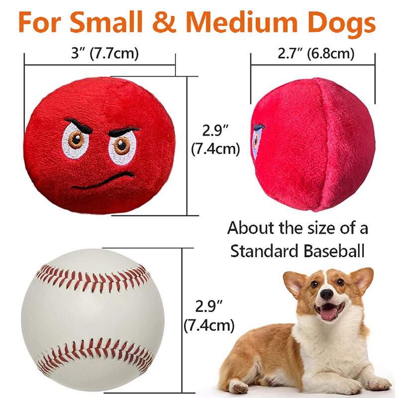 Funny Dog Squeaker Ball Toys