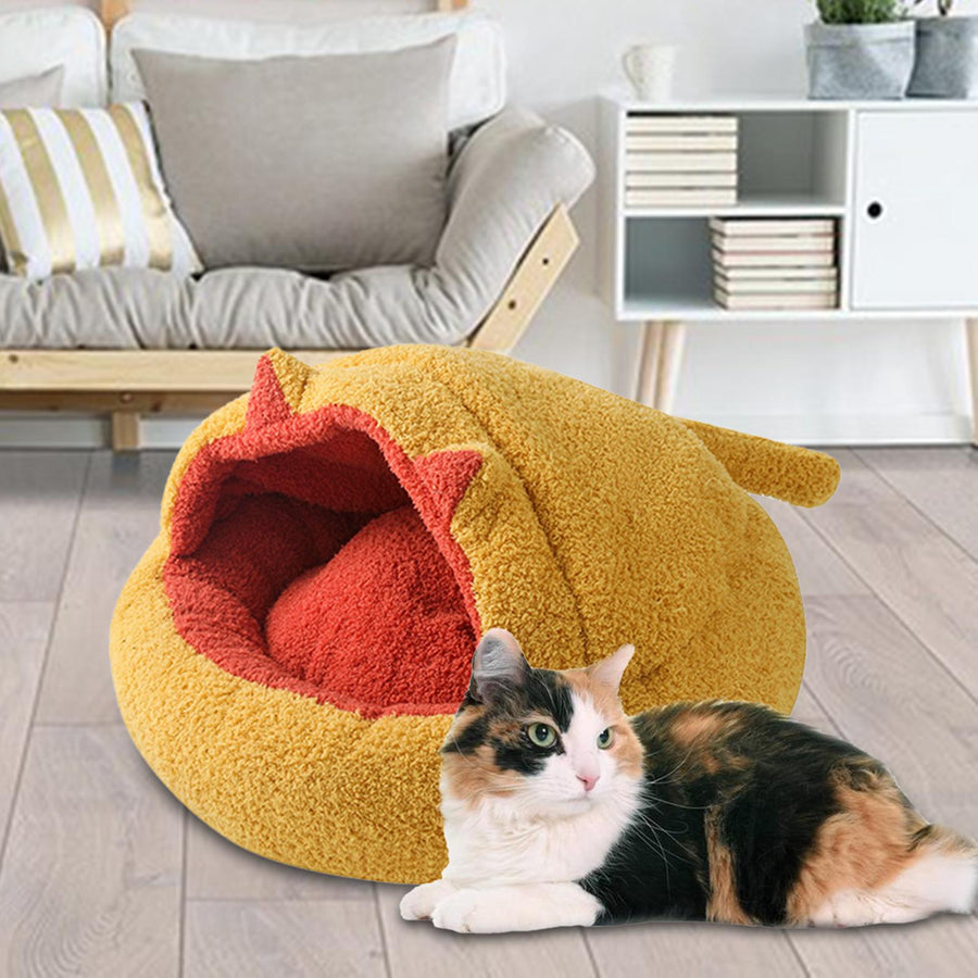 Soft Cushioned Pillow Pet Bed