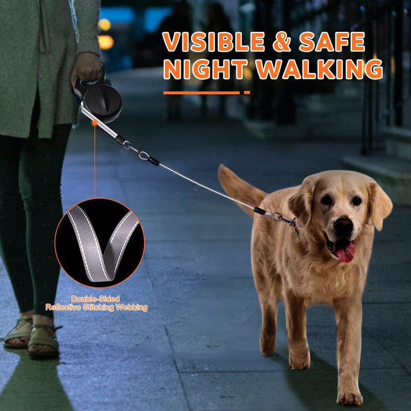 5M Auto Brake Retractable Dog Leash