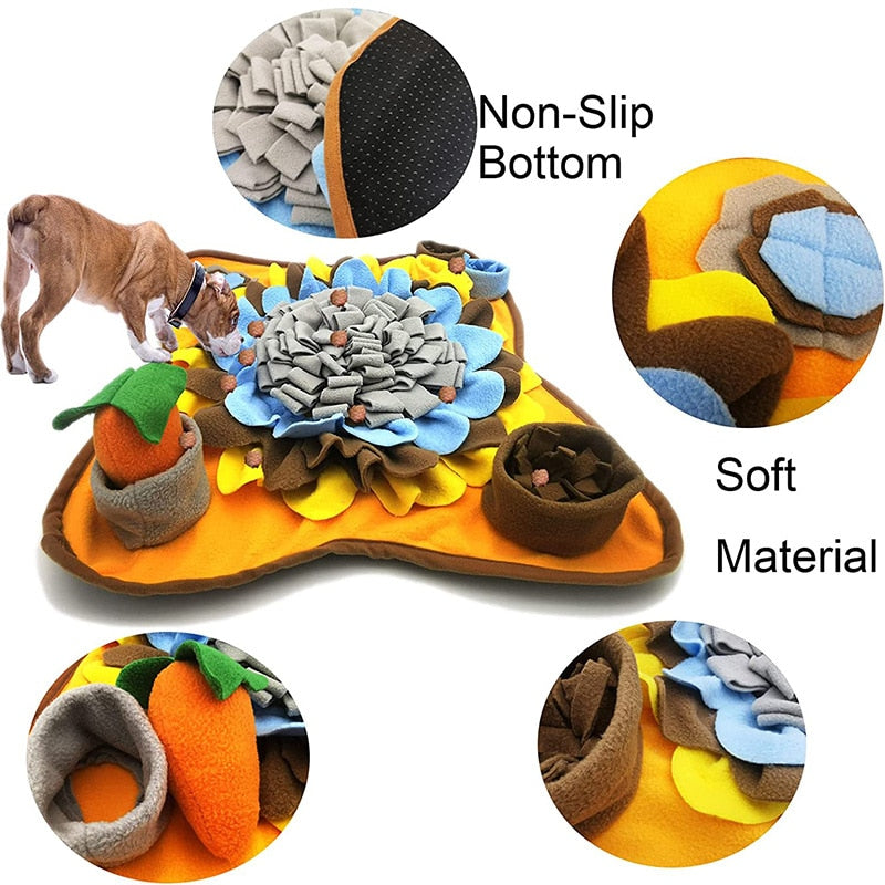 Slowing Feeding Intelligence Dog Mat