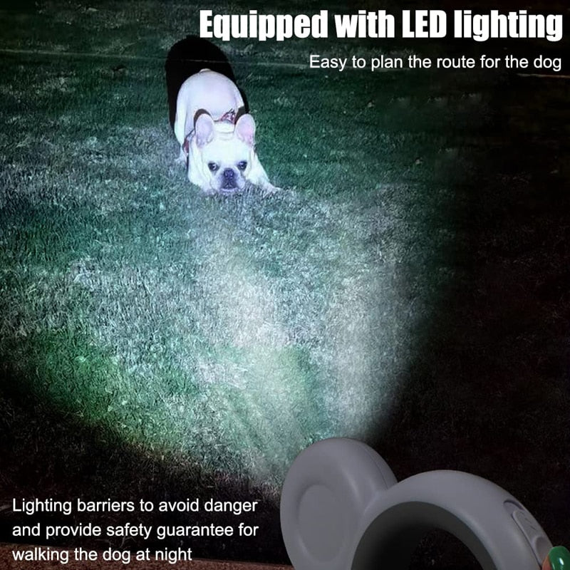 LED 360° No Tangle Dog Walking Lead