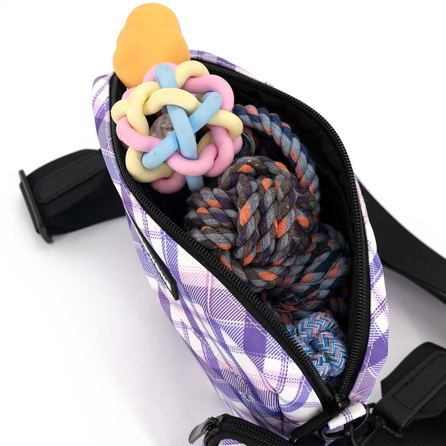 Waterproof Purple Dog Treat Pouch