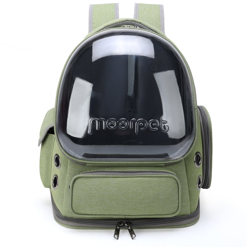 Transparent Space Capsule Pet Backpack