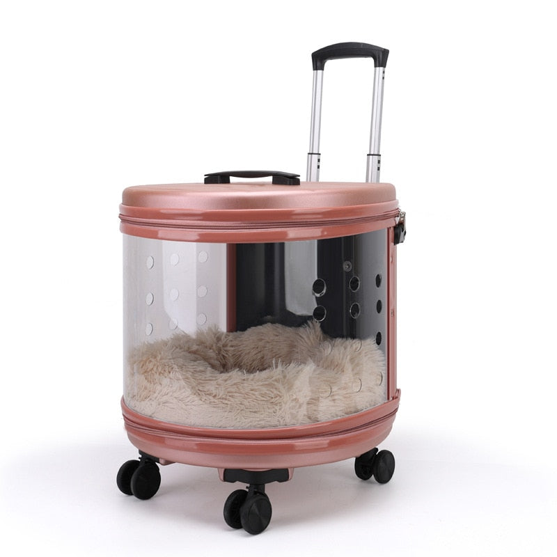 Outdoor Draw Bar Luggage Pet Trolley