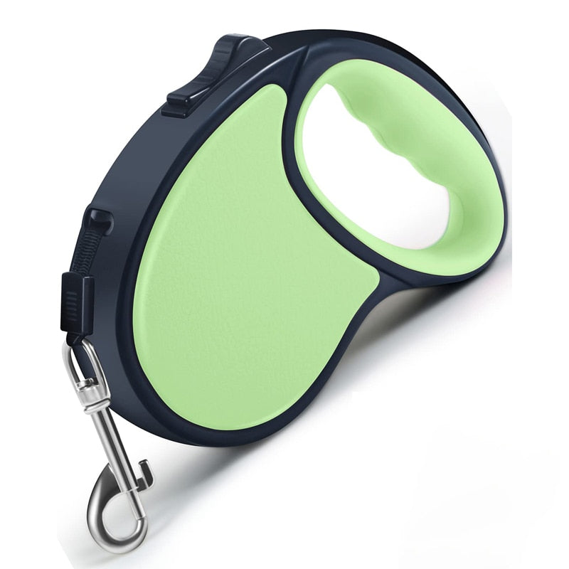 One Handed Lock Retractable Dog Leash