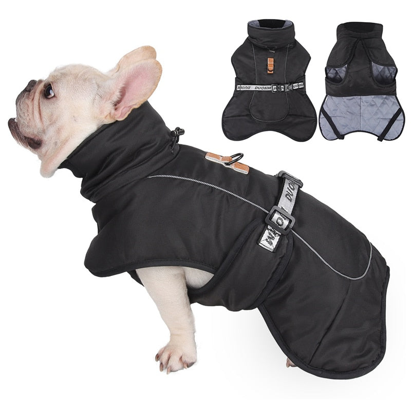 Cozy Reflective Turtleneck Dog Coats