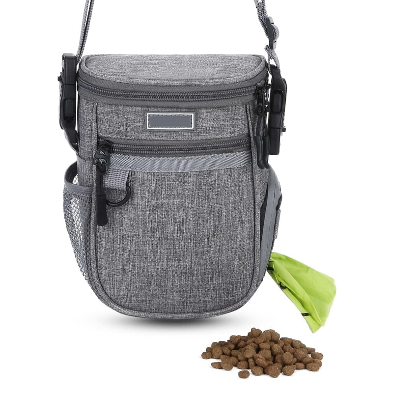 4 Zippered Pocket Dog Treat Bag