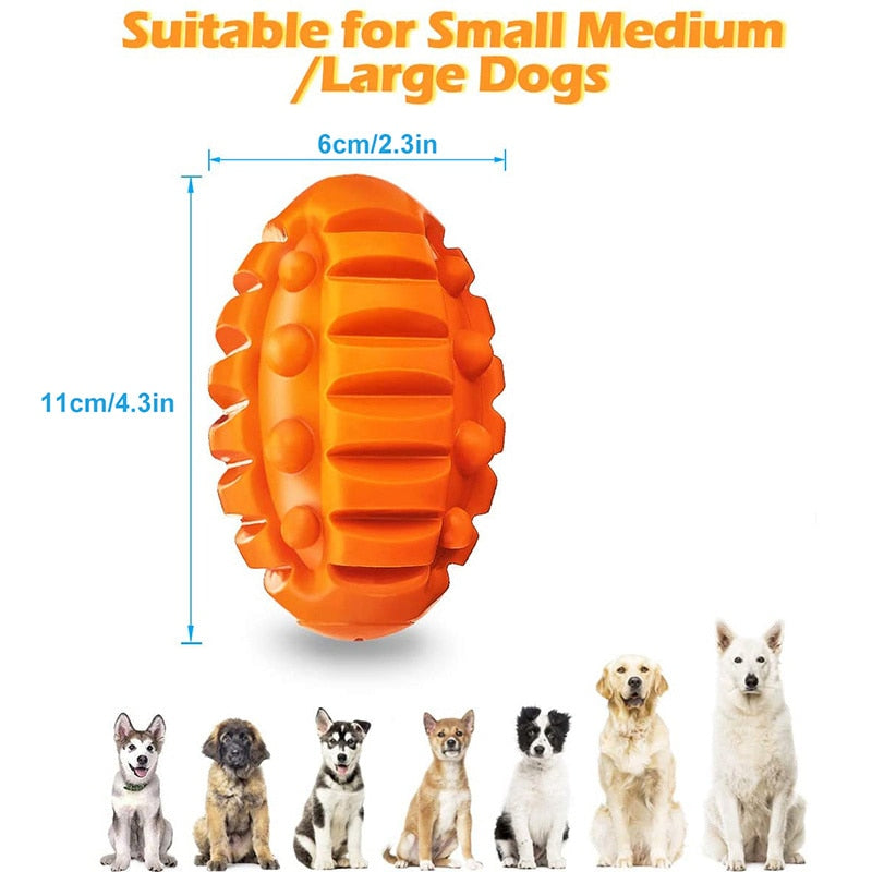 Ultra Tough Rubber Squeaky Dog Toys