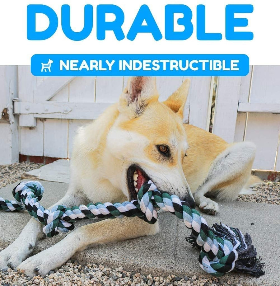 Indestructible Giant Dog Rope Toy