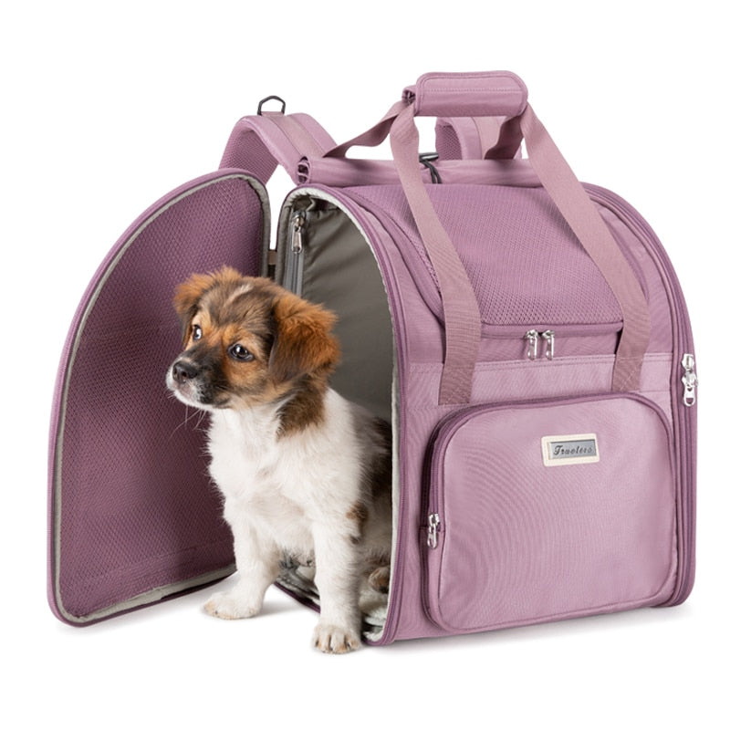 3 Sides Mesh Pet Backpack