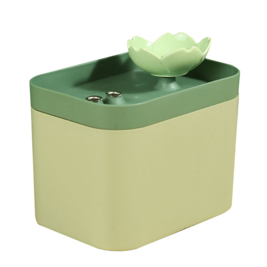 Green Ceramic Pet Water Fountain