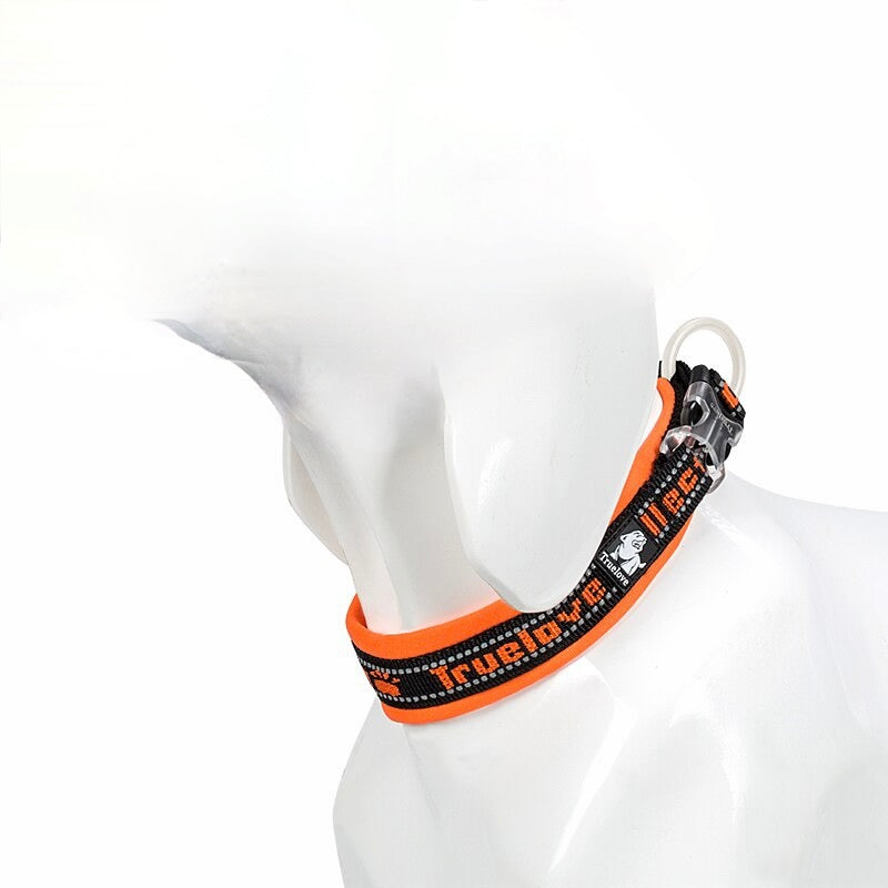 Reflective Sturdy Duraflex Buckle Dog Collar