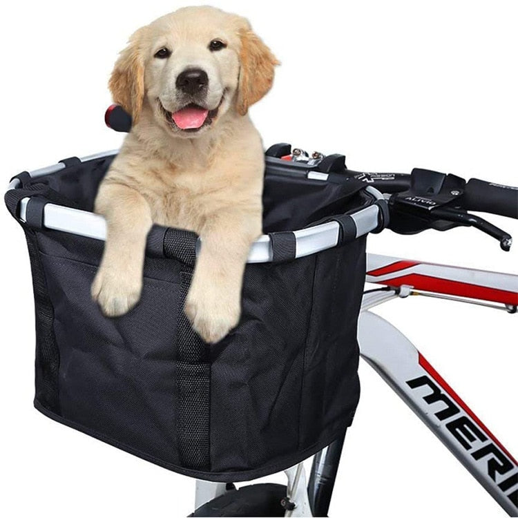 Bicycle Front Basket Dog Carrier