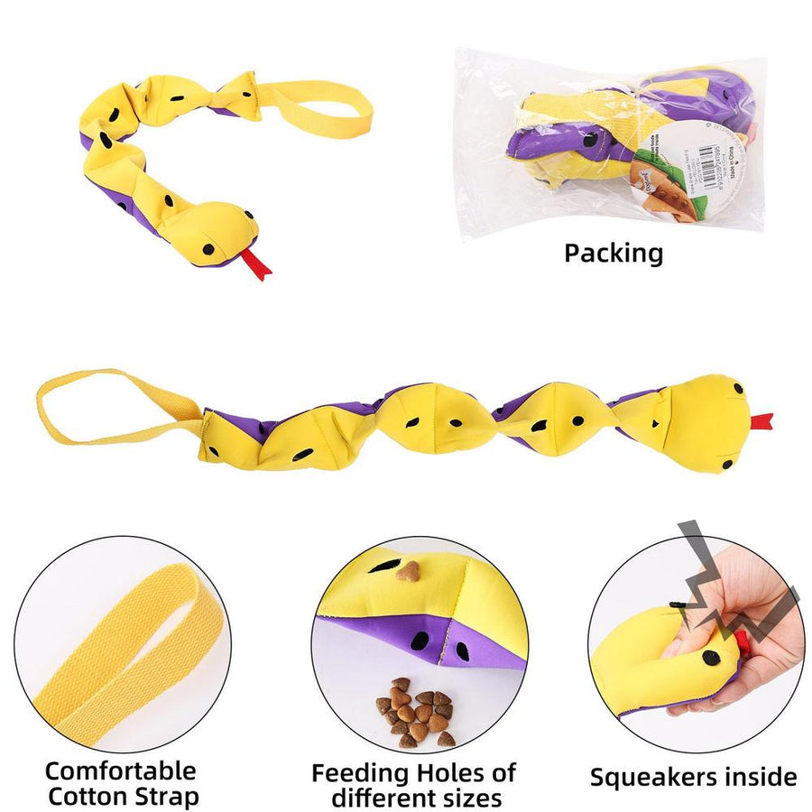 Cute Snake Dogs Snuffle Toy