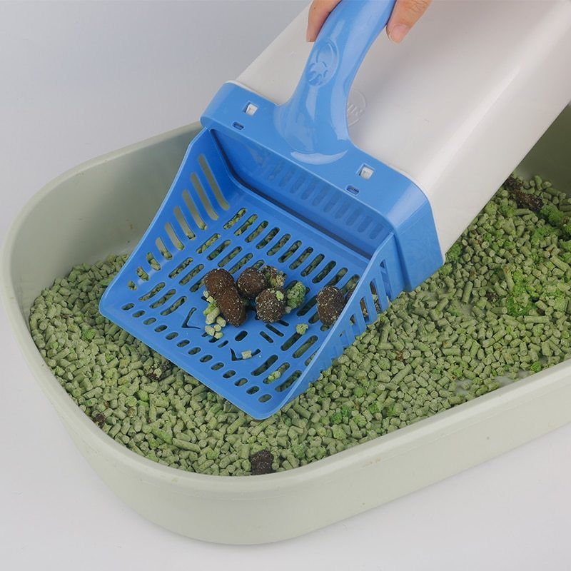 Blue Cat Litter Shovel Tool