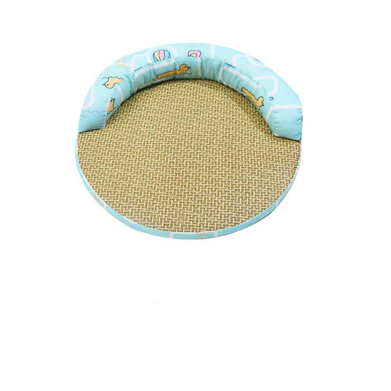 Summer Pet Backrest Rattan Mat