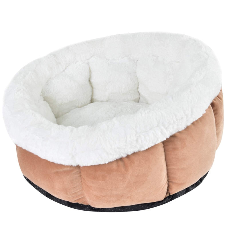 Cozy Soft Non Slip Bottom Warm Cat Bed