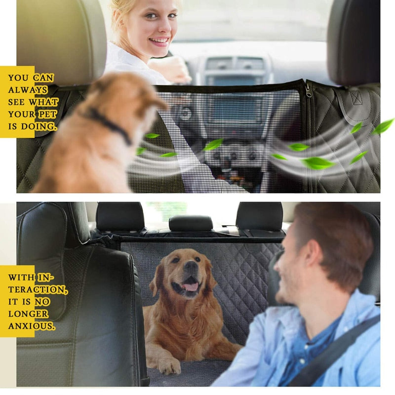 Mesh Window Waterproof Dog Seat Protector