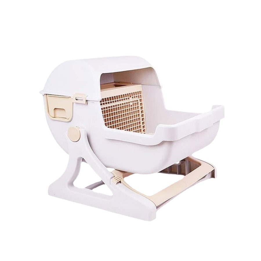 Semi Automatic Cat Litter Box