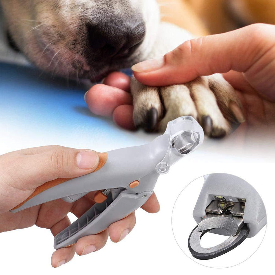 Ergonomic Handle LED Pet Nail Clipper