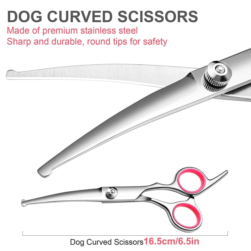 4CR Titanium Stainless Steel Dog Scissors