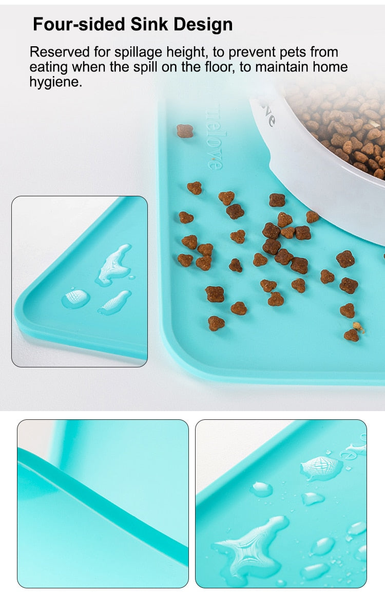 Silicone Non Stick Pet Food Pad