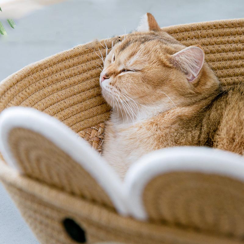 Rattan Grass Weaving Cat Nest