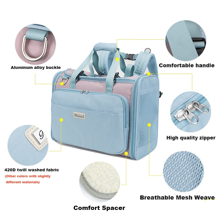 Quality Pet Breathable Mesh Backpack