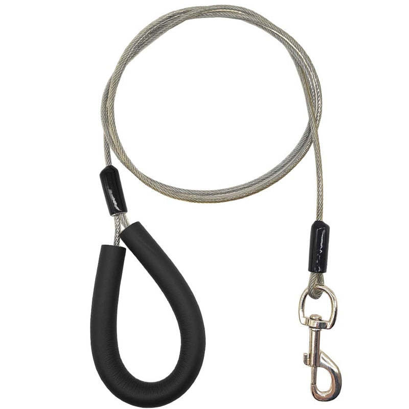 Strong Stainless Steel Chew Proof Dog Leash