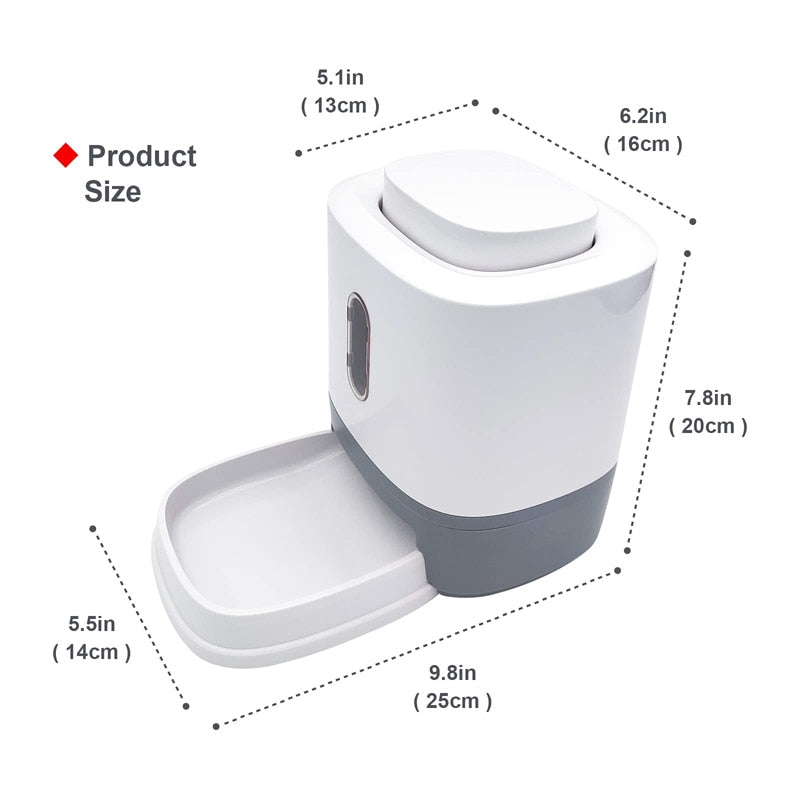 Catapult Button Design Dog Feeder